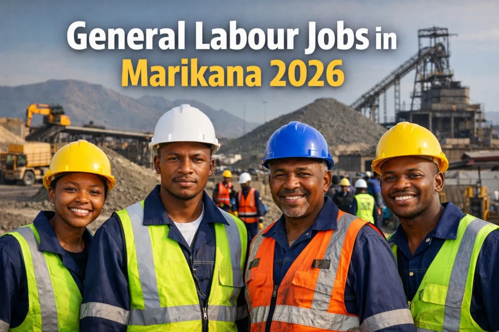 General Labour jobs in Marikana