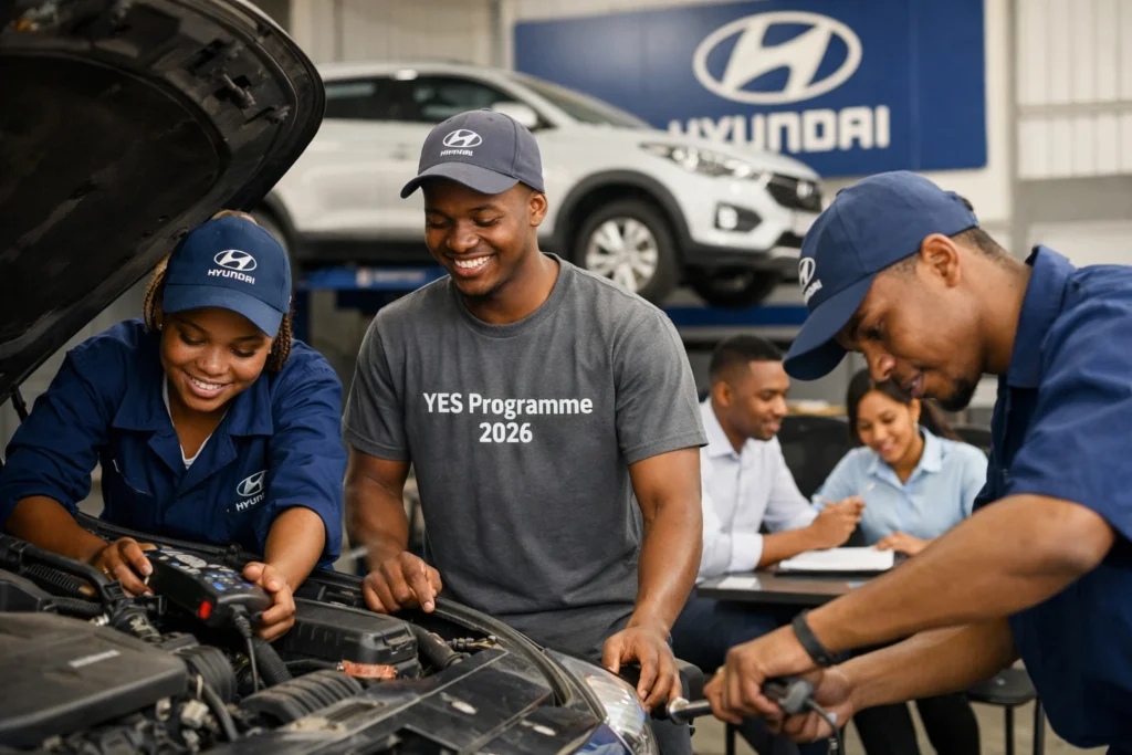 Hyundai Automotive South Africa YES Programme 2026