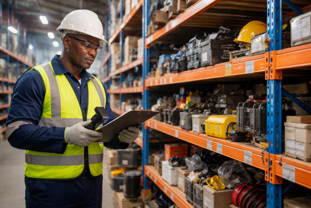 Storeman role at Sasol