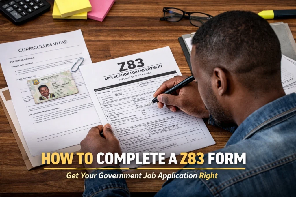 How to Complete a Z83 Form