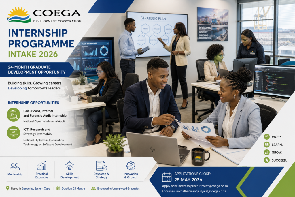 Coega Internship Programme Intake