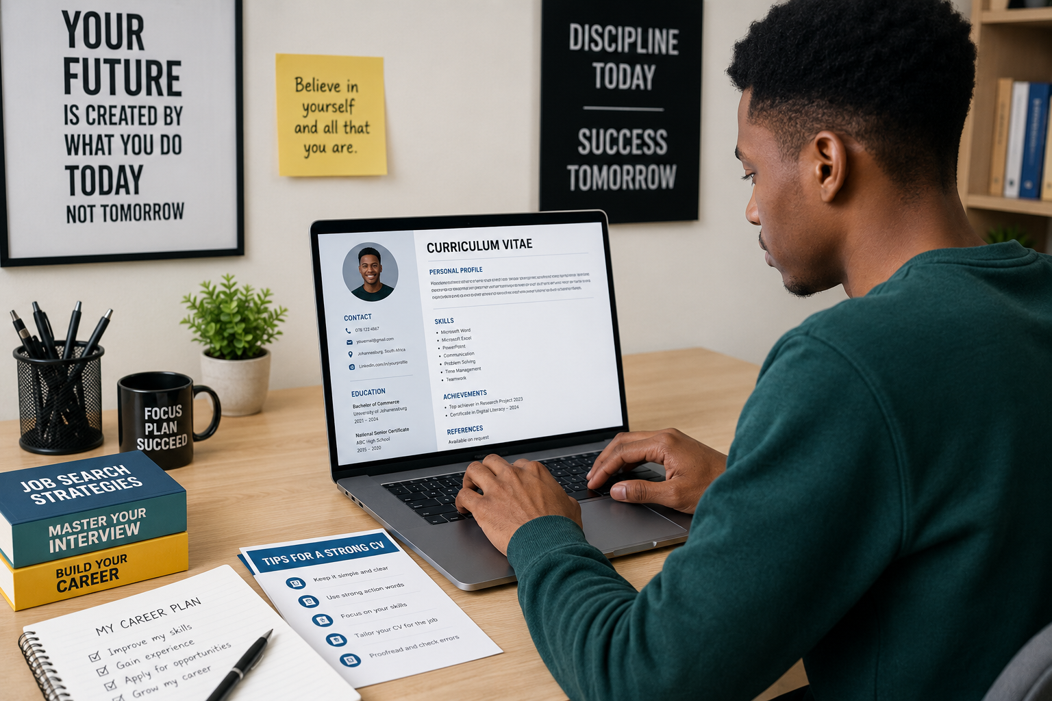 7 Powerful Ways to Write a CV Without Experience in South Africa (2026 Guide for First-Time Job Seekers)